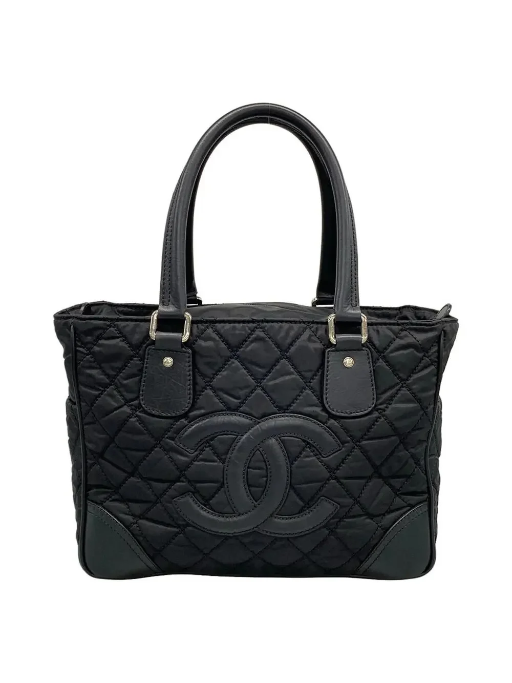 Chanel Paris New York Line Tote Black #283893C17B